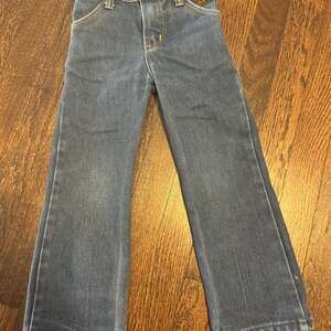 VINTAGE Buddy's Kids Boys 20x17 Jeans Made in USA WESTERN COWBOY STRAIGHT DENIM